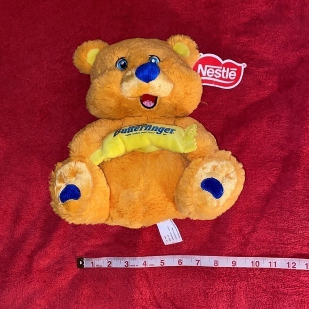 NWT 12” Nestle Butterfinger Bear by Kellytoy - Picture 10 of 10